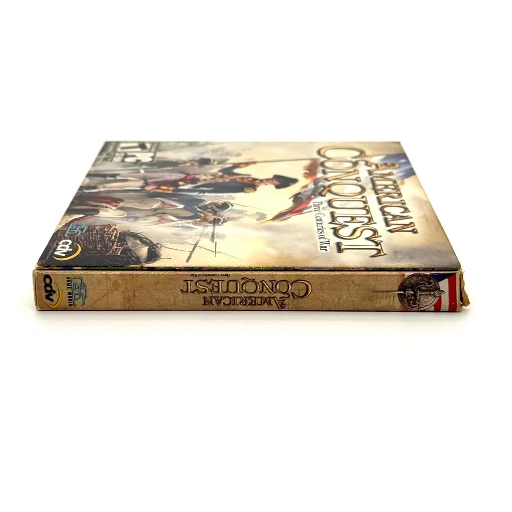 American Conquest Three Centuries of War PC CD-ROM Game 2002 CDV Strategy